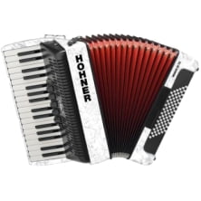 Аккордеон Hohner The New Bravo III 72 white (A16611)