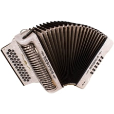 Аккордеон Hohner Corona II XTREME GCF, white (A5423)