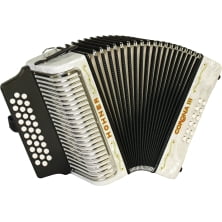 Аккордеон Hohner Corona III ADG, white (A5702)