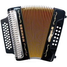 Аккордеон Hohner Corona III GCF, black (A5721)
