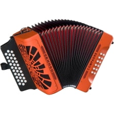 Аккордеон Hohner Compadre GCF, orange (A4825)