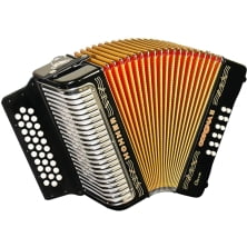 Аккордеон Hohner Corona II Classic BbEb, black lacquered (A55411S)