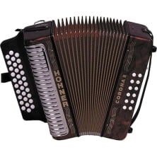 Аккордеон Hohner Corona II GCF, black (A5621)
