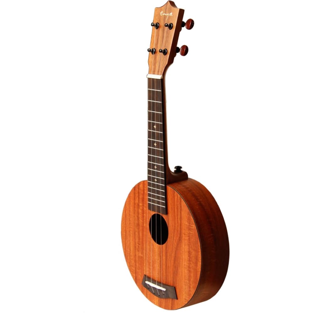 Музыкальный инструмент похожий на гитару. Укулеле Enya x1. Enya укулеле круглая. Гитара четыреез трунная у. Enya eus-20.