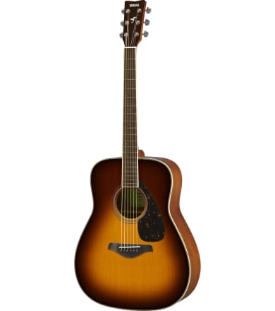 Акустическая гитара Yamaha FG820 BROWN SUNBURST
